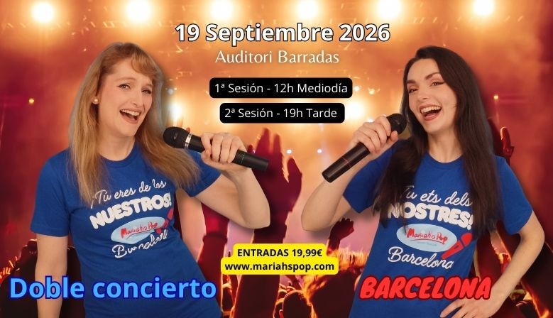 3er concierto Mariah's Pop